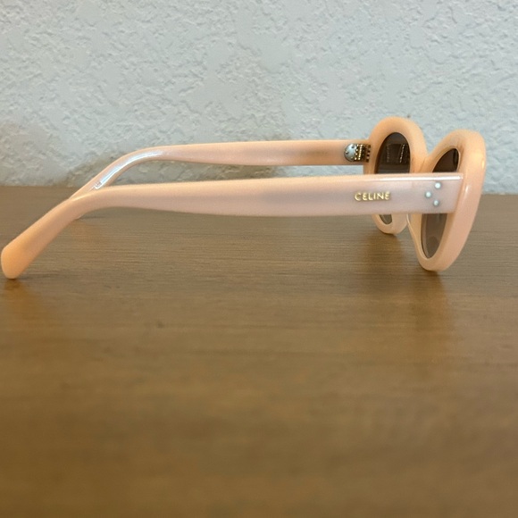 Pink Celine Oval Cat Eye Sunglasses, Gorgeous and like new! - Picture 2 of 5